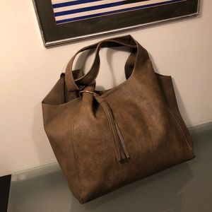 Large Leather Hobo Bag